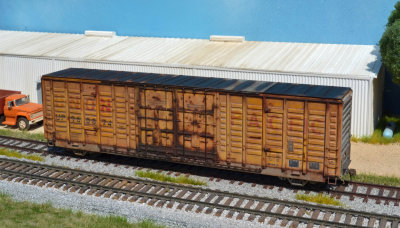 Union Pacific #960874 60' PS Waffle Side Boxcar