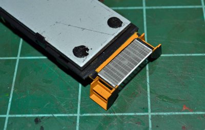 As I said earlier, I should have done this part first! I am using the Moloco kit for the end platform and steps.