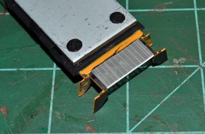 Got the Moloco end platform on and the strip styrene in place.