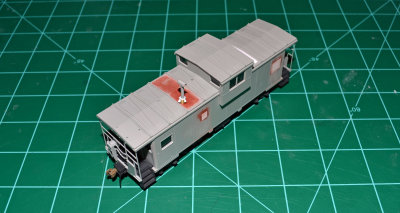 Test fitting shell, I seem to do this often everytime I complete a round of mods.