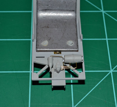 Using brass wire to run the air lines