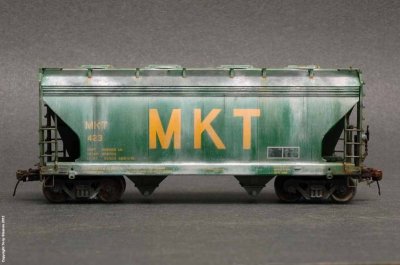 Completed car, side 1