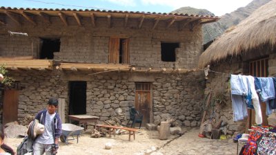 Inside the house of a Typical Peruvian.