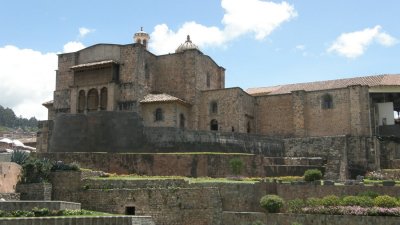 Coricancha and Church of Santo Domingo.  This church was built on top of the Inca Temple.
