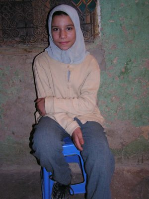 Fatima at a Kasbah