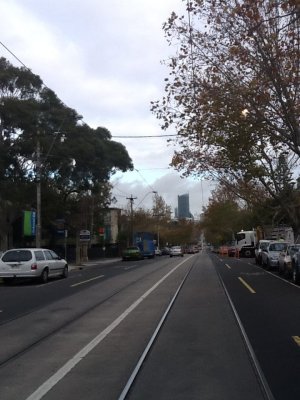 Beautiful View In the Middle Of Church Street, Richmond. 27c