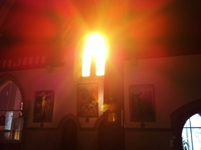 Glowing St Ignatius 