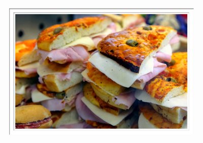 A Pile of Sandwiches