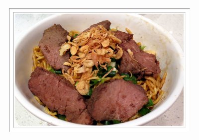 Beef Dry Noodle