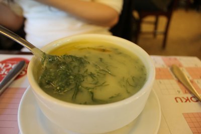 葡萄牙道地的甘籃菜湯 Portugal traditional soup