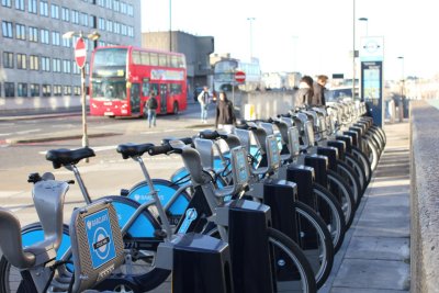 倫敦的公用腳踏車