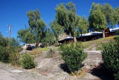 THE MAIN OFFICE OF JOJOBA HILLS RESORT IS LOCATED IN WHAT IS CALLED THE RANCH HOUSE TO THE RIGHT AS ONE PASSES THROUGH THE GATE