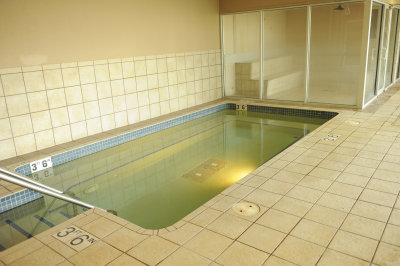 THE WHIRLPOOL IS NO LONGER A PART OF MY WORKOUT HOUR BUT I OFTEN SIT IN THE BUBBLES AFTER SWIMMING