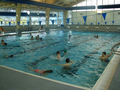 THE FAMILY SWIM TIME DOES NOT ALLOW LAP SWIMMING-YOU HAVE PLAN YOUR DAY AROUND THESE SCHEDULED EVENTS-NOT REAL HARD WHEN RETIRED