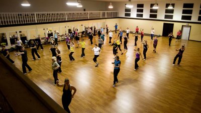 SOME OF THE ZUMBA CLASSES CAN BE HUGE