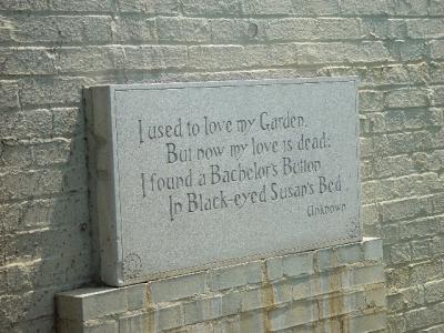 WE LOVE THE POETRY PLAQUES