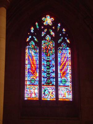 THE STAINED GLASS OF THE NATIONAL CATHEDERAL