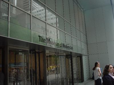 THE MUSEUM OF MODERN ART IN NEW YORK CITY HAD A GREAT GIFT SHOP AND WONDERFUL CLERK ACCORDING TO SARA