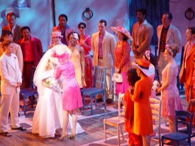 SCENE FROM MAMA MIA
