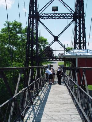 THE TWO CENT BRIDGE ACROSS FROM THE CHURCH