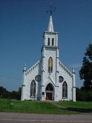 THIS CHURCH WAS IN MALPEQUE JUST A FEW MILES FROM OUR SITE