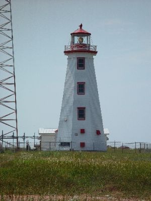 THERE ARE OVER 40 LIGHTHOUSES ON PRINCE EDWARD ISLAND.....THIS ONE AT NORTH CAPE