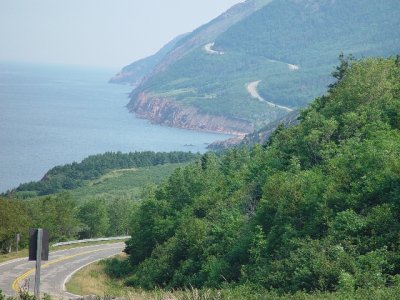 THIS IS THE START OF THE FAMOUS CABOT TRAIL