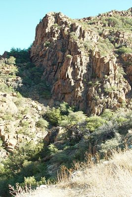 THIS IS THE PASS ABOVE JEROME, AZ IN TONTO NATIONAL FOREST..........