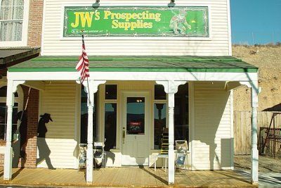 THIS PROSPECTOR'S SUPPLY STORE WAS NEAR PRESCOTT, AZ