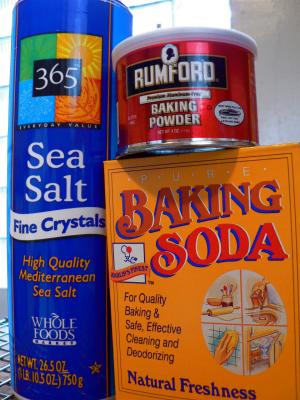 Sea Salt, Baking Powder & Baking Soda