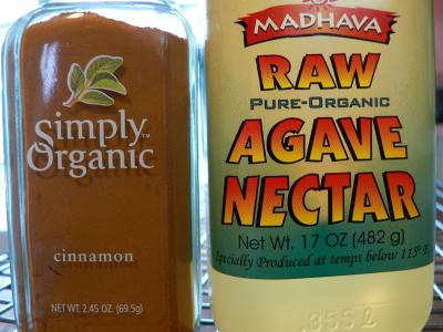 Ground Cinnamon & Agave Nectar