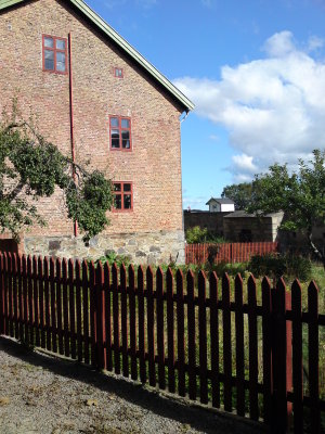 The gate house, entrance into the fortress