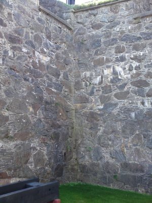A piece of the wall