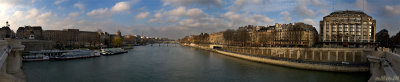 view from Pont Neuf. Paris