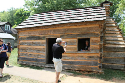 Abe Lincoln's boyhood home