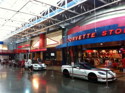 A stop at the National Corvette Museum on the way home