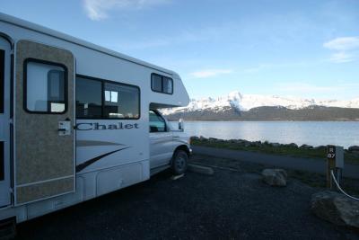 Our rental RV in Seward