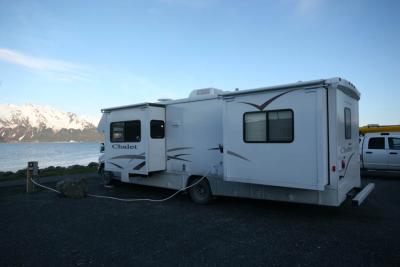 Our rental RV in Seward