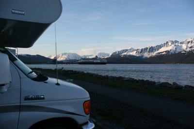 Our rental RV in Seward