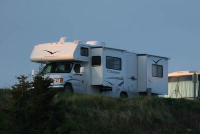 Our rental RV at Kenai RV Park