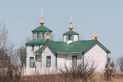 Russian Orthodox Church in Ninilchik, Alaska