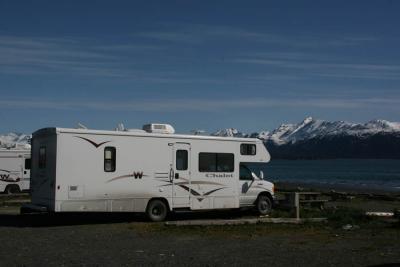 Our rental RV-Homer Spit