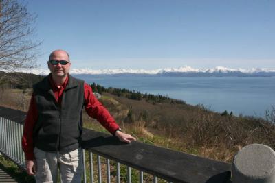 Dale at Homer Spit overlook