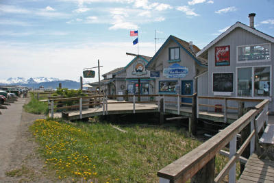Shopping on the Homer Spit