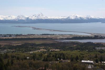 View of the Homer Spit
