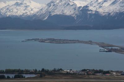 View of the Homer Spit