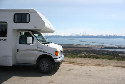 Homer Spit overlook