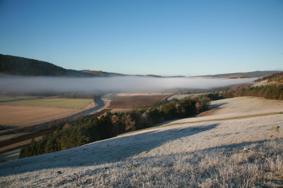 Mist over the Tweed on Christmas Day
