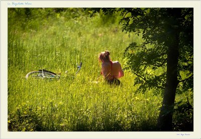 La bicyclette bleue