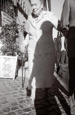 Elderly couple in Trastevere